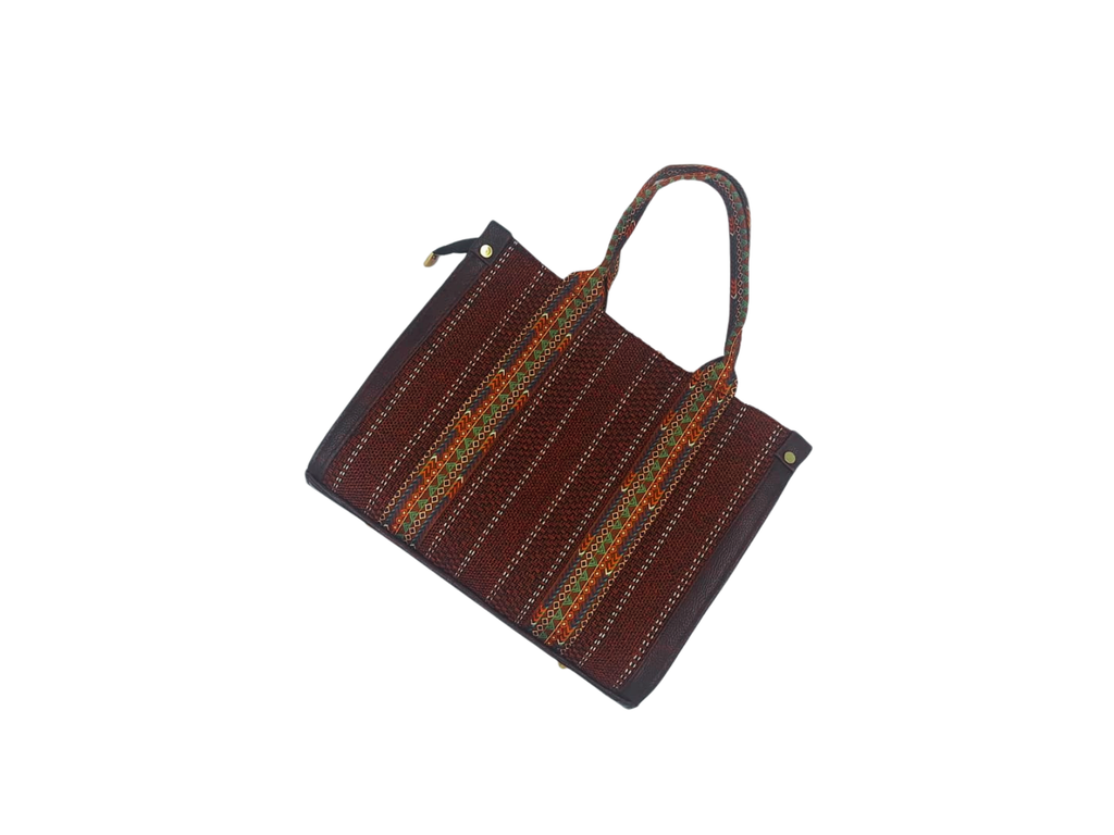 HANDLOOM COFFEE BROWN OFFICE BAG