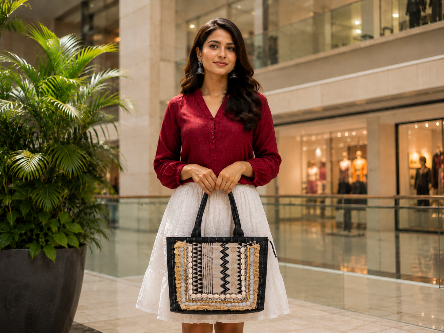 Tribal Tide Shopper Black