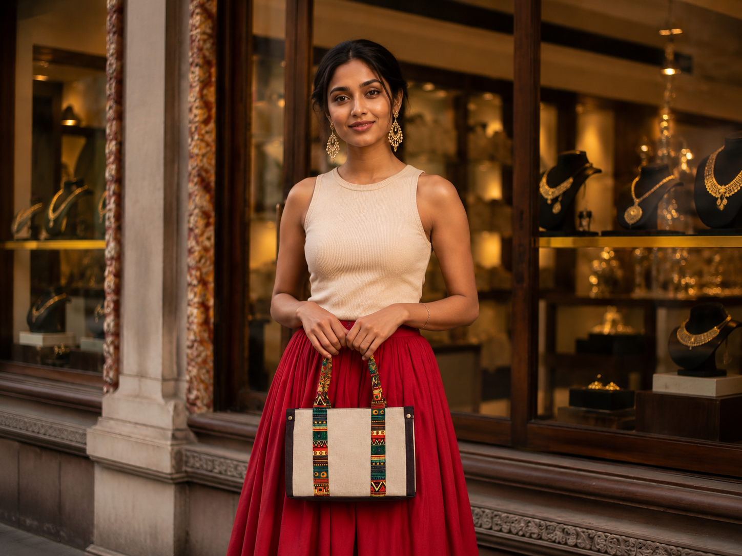 IVORY TRAIL OFFICE BAG